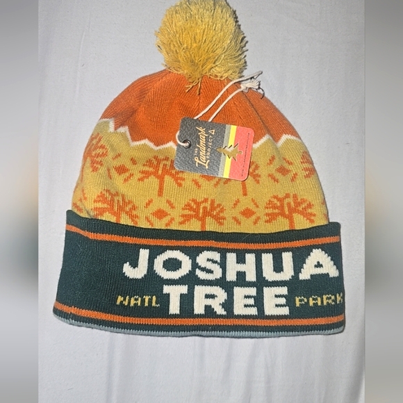 Pendleton Other - Joshua Tree National Park Beanie Cuffed Knit Hat Pom Toboggan Landmark Project